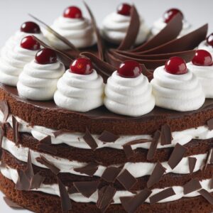 premium black forest cake β chocolate, cherry & cream