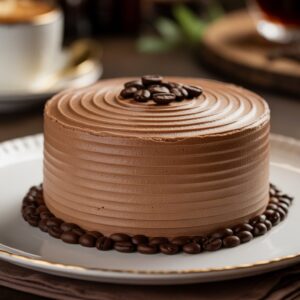 mocha coffee cake – rich, creamy & café style